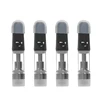 Leakproof empty tank cbd oil 1gram ceramic white flat tip vape pen cartridge