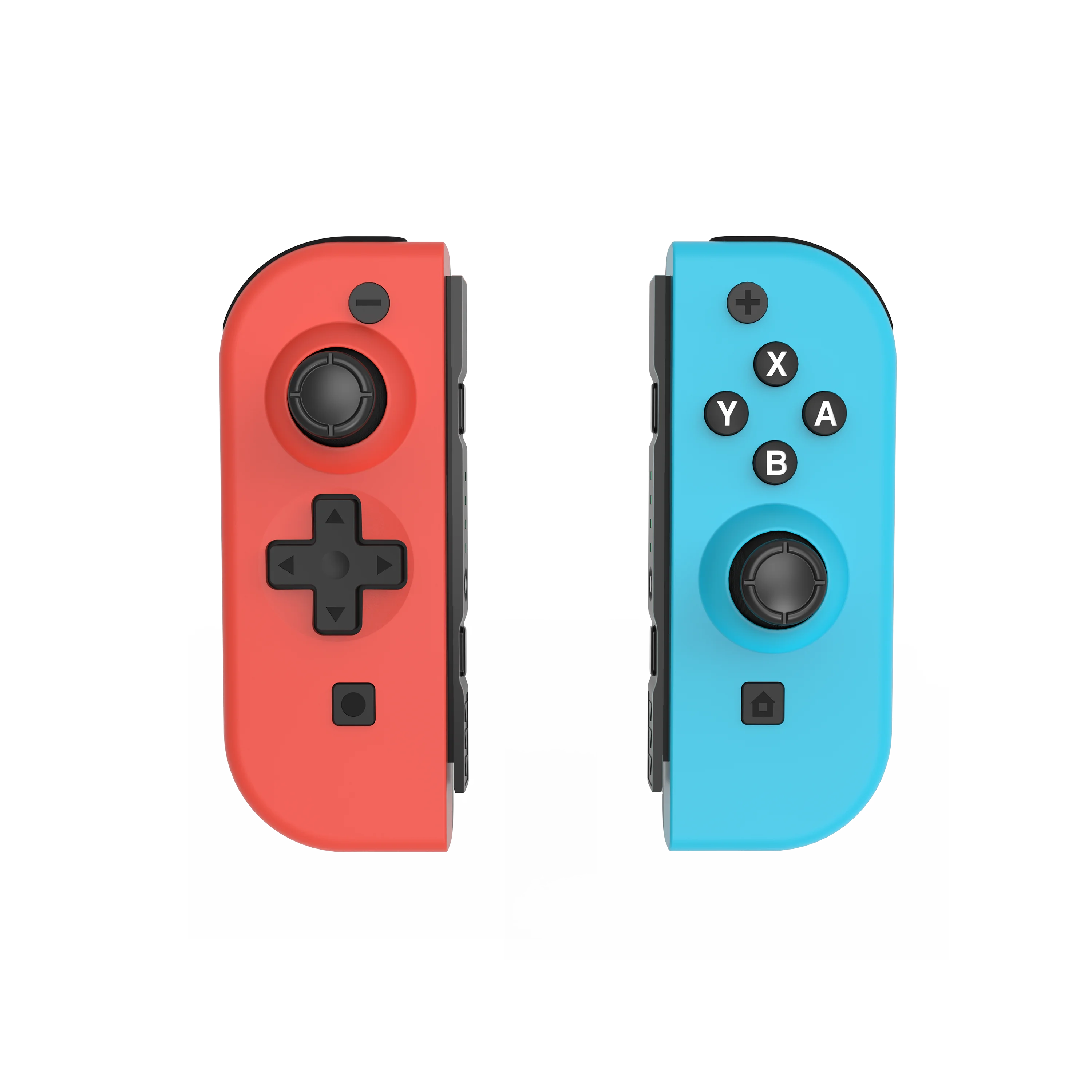 

Red and Blue with Grip Joy Pad Controller for Nintendo Switch Replacement with Switch Joy con