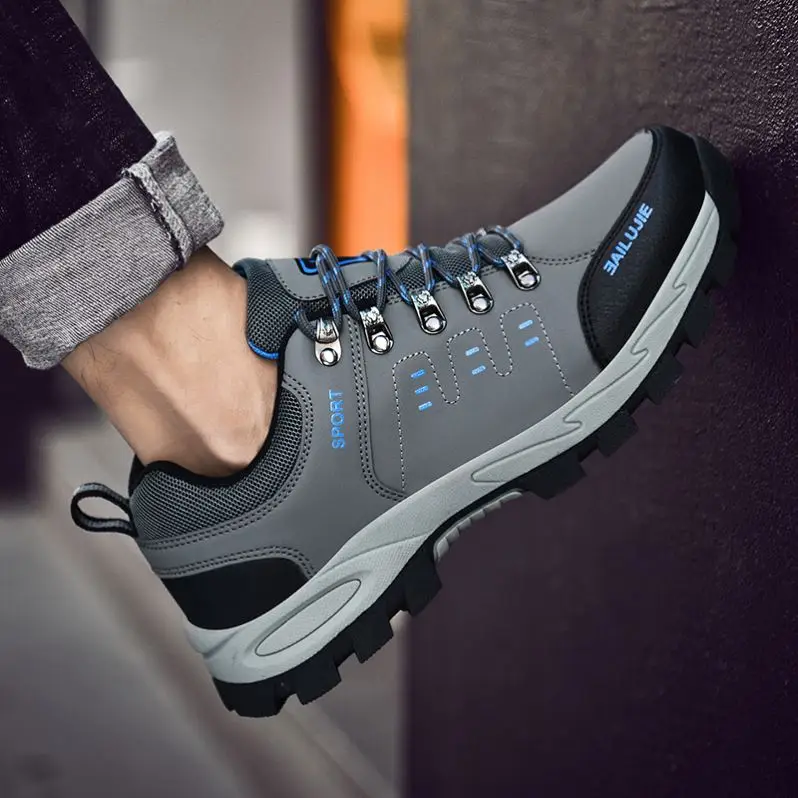 

New Products 2019 Innovative Product Men Outdoor Sport Custom Hiking Shoes, Optional