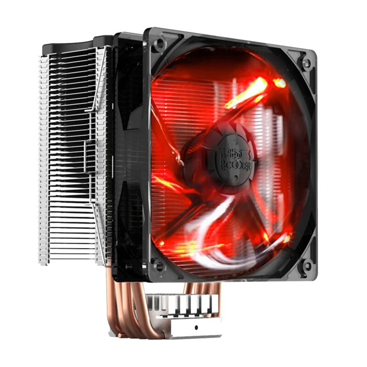 

PCcoolerX6 Hot sale factory direct price cpu fan cooling cooler master led cpu cooler