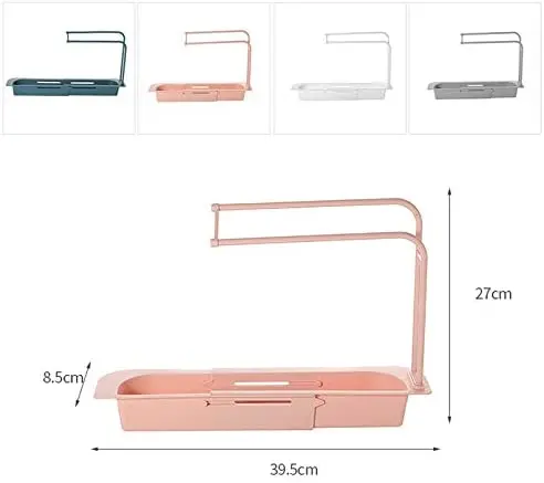 

100% Food Grade PP Sink bib Drying Rack hanging collapsible drainer rack over the sink dish drainer rack, Customized color