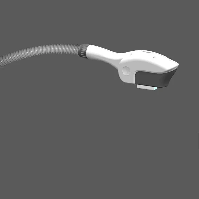 

Sapphire SHR handle ipl handle with uk lamp, White and black