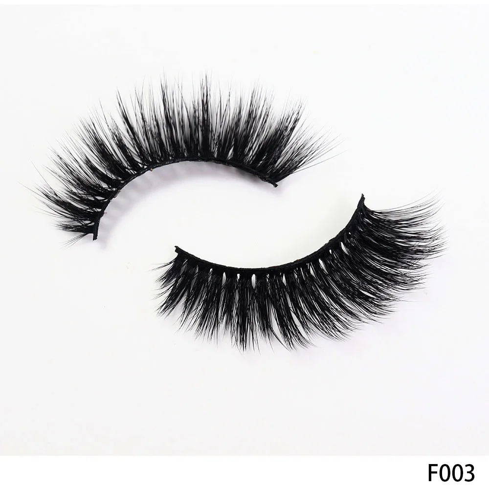 

ZZ Beauty Handcraft wholesale Silk Eyelash False Eyelashes strip lashes 3D Faux Mink Eyelashes