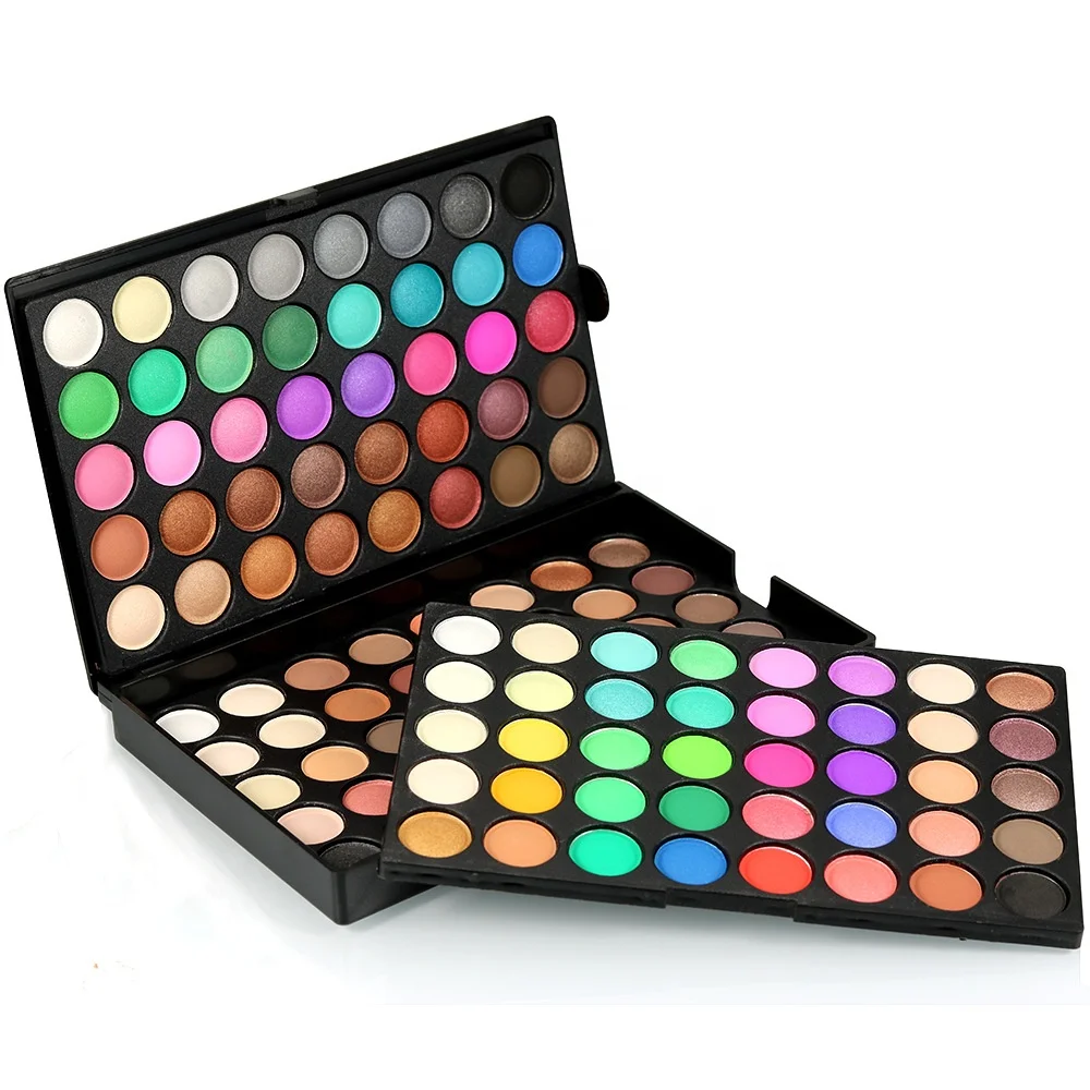 

120 colours empty eye shadow palette wholesale high pigmemt eye shadow