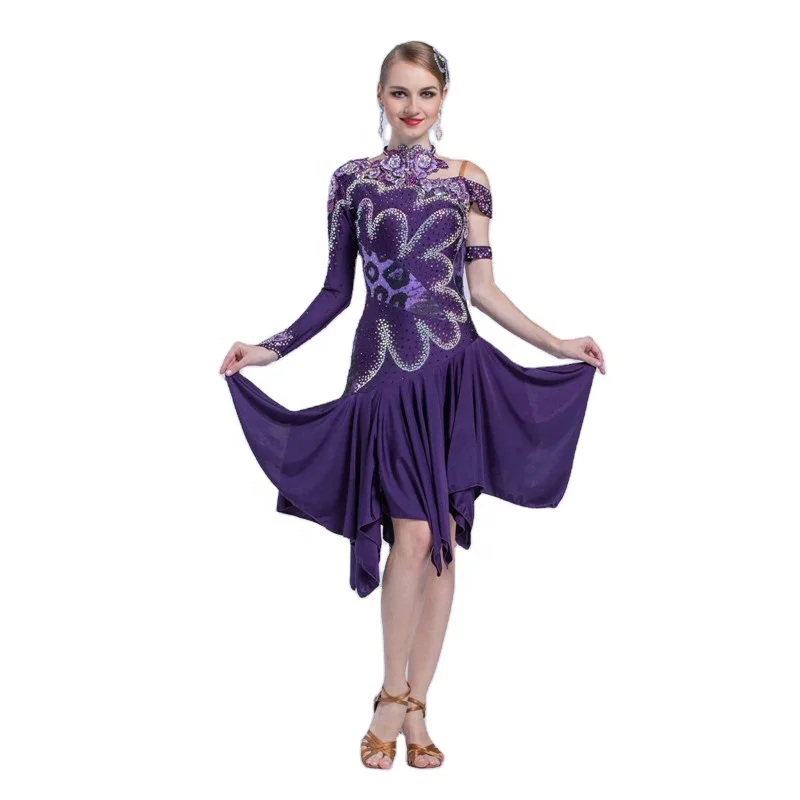 

L-17266 New Competition Custom Latin Dance Dress, Adult Ballroom Latin Dance Dress Samba Cha Cha Tango Dress For Sale, Customer choice