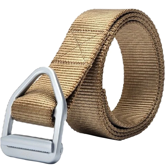 

Tactical Belt Men's Nylon Fabric Military Combat Metal Buckle Tactical Belt Hunting Hiking Sports Belt