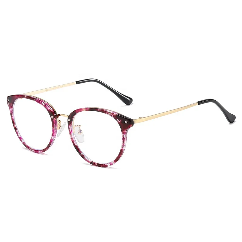 

Transparent Tr 90 Metal Eyeglasses Frame Clear Optical Glasses For Unisex Man Women Crystal, Custom colors