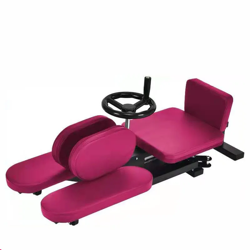 

Factory direct yoga dance cross forklift stretch artifact fitness foot andleg stretcher machine, Pink