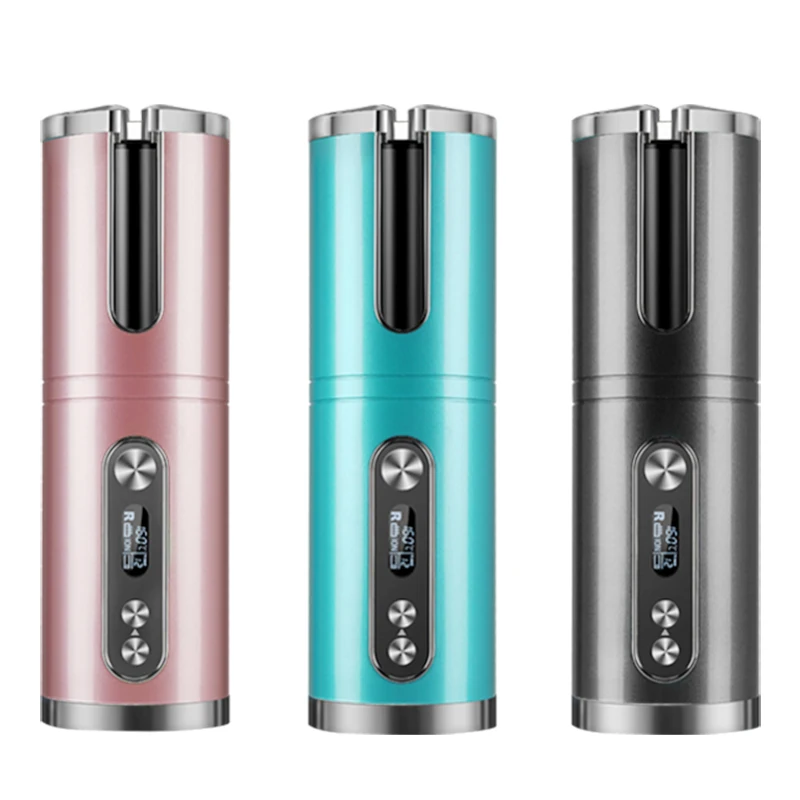 

Cordless Automatic hair Curling Iron USB Charge Wireless Hair Curler, Customized