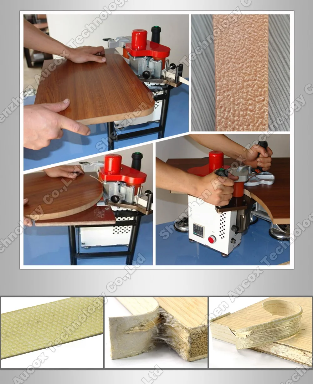 
Handheld wood board kdt rounded plywood woodwork melamine edge banding machine 