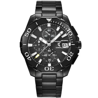 

Pagani design 1617 hot sell China gents quartz watch original steel Strap Waterproof Calendar character Casual wristwath