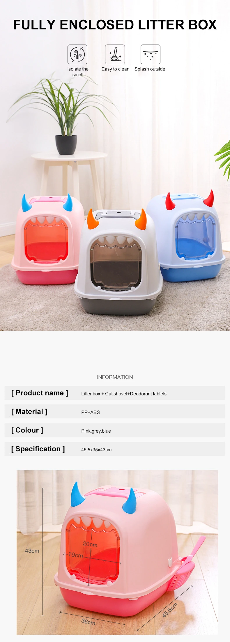 Pet Supplier Indoor Filter Plastic Self Cleaning Portable Cat Toilet Litter  Box For Cat Self Cleaning Litter Box For Cats - Buy Self Cleaning Litter Box  For Cats,Cute Cat Litter Box,Cat Litter