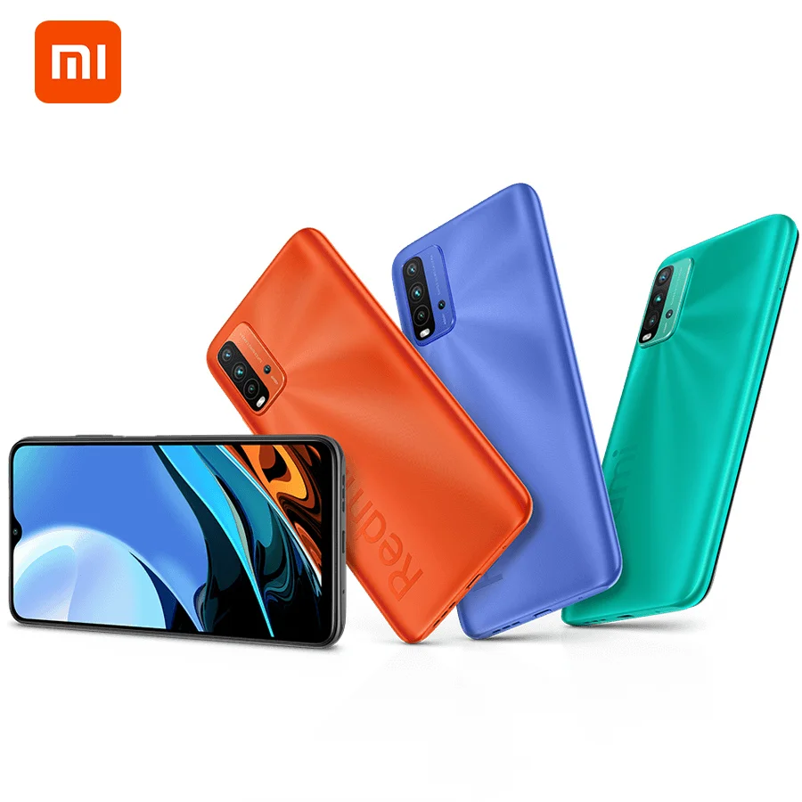 

Global Version Xiaomi Redmi 9T 4GB 128GB Snapdragon 662 Octa Core 6000mAh 48MP Camera 6.53" Display Android Smartphone Xiaomi