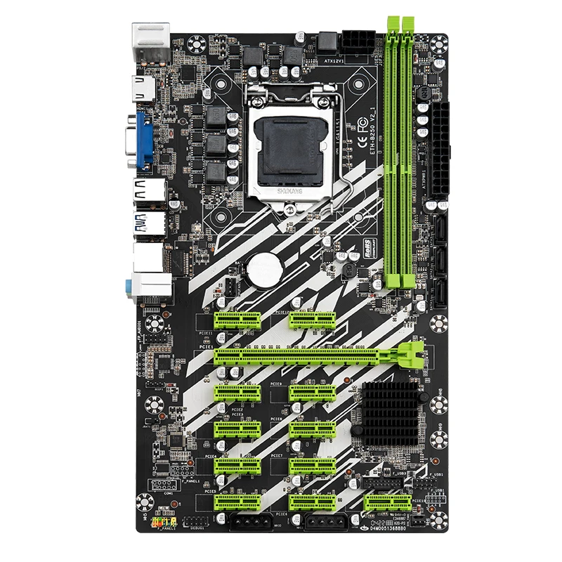 

250s 250 250b 250c LGA 1151 RTX GTX RX motherboard B250 gpu motherboard B250 12gpu gpu motherboard