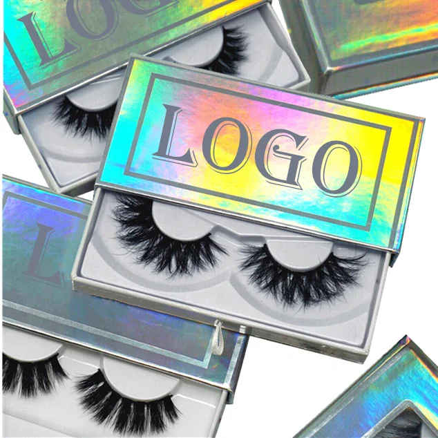 Wholesale factory private label super fluffy 3d long lashes new style 5d mink 20mm 22mm 25mm eyelashes