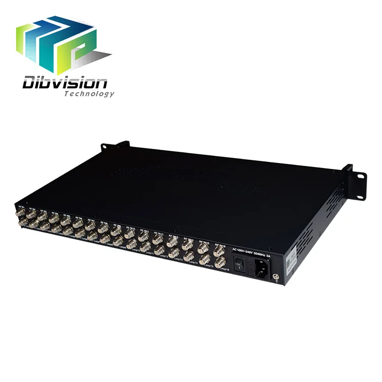 

16 fta tuners dvb-s/s2 (x) rf to ip converter with 16 MPTS or 512 SPTS for iptv headend