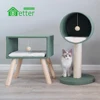Cat Climbing Set Cat Jumping Platform Sisal Scratching Column Solid Wood Cat Tree