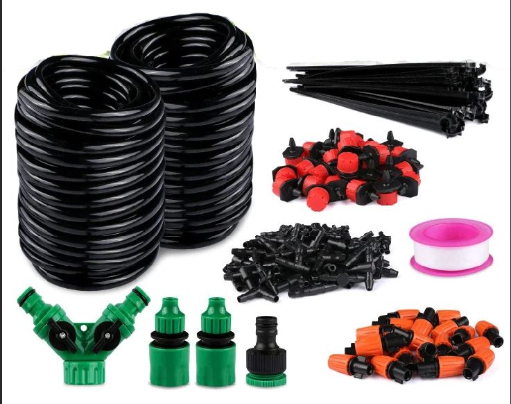 

DIY Garden Other Watering Adjustable Automatic Micro Drip Irrigation System Kit 0-0.4mpa PVC