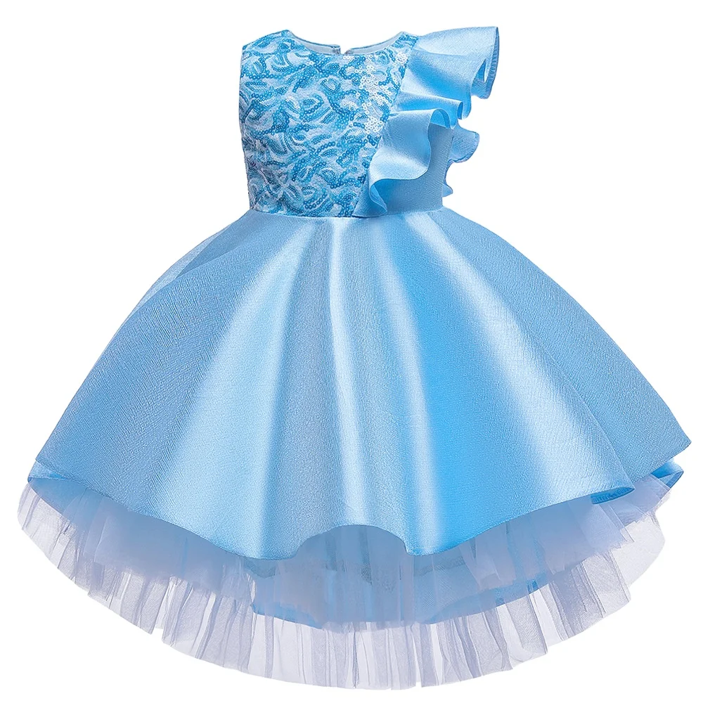 

Children's dress sequined children's clothing dress bubble skirt girl's gown