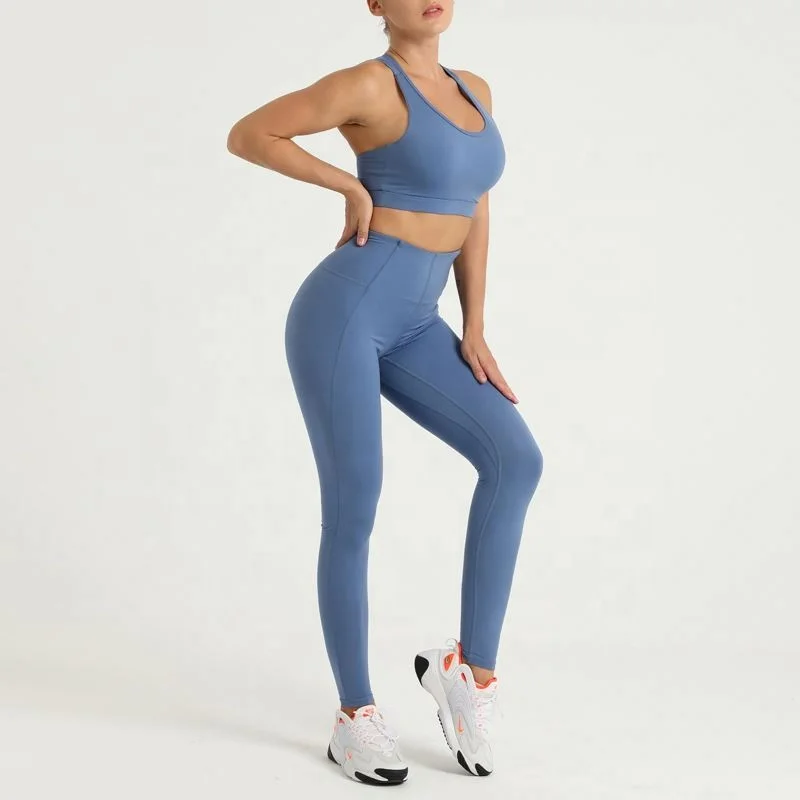 

Hot Sale Women Leggings Fitness Yoga Sports For Custom Logo With Pocket