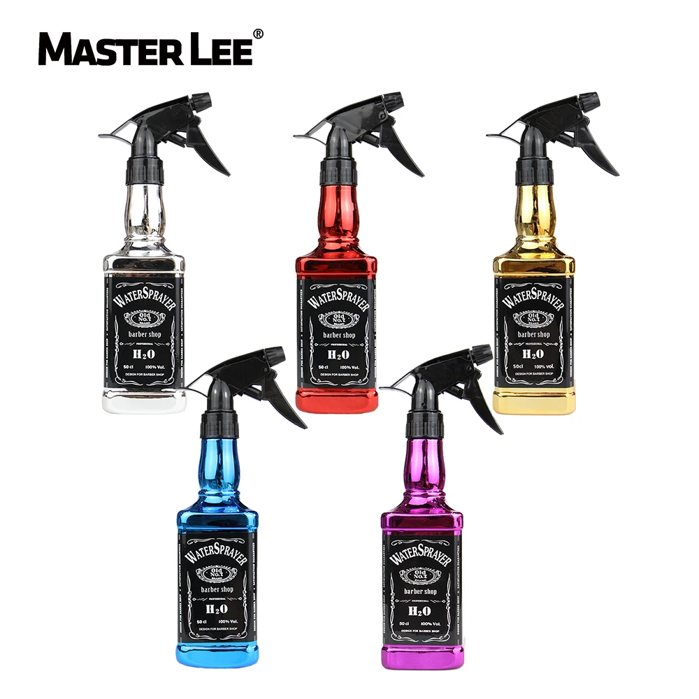 

Masterlee  hot sale plastic spray bottle barber shop spray bottle fine mist spray bottle, Mix color