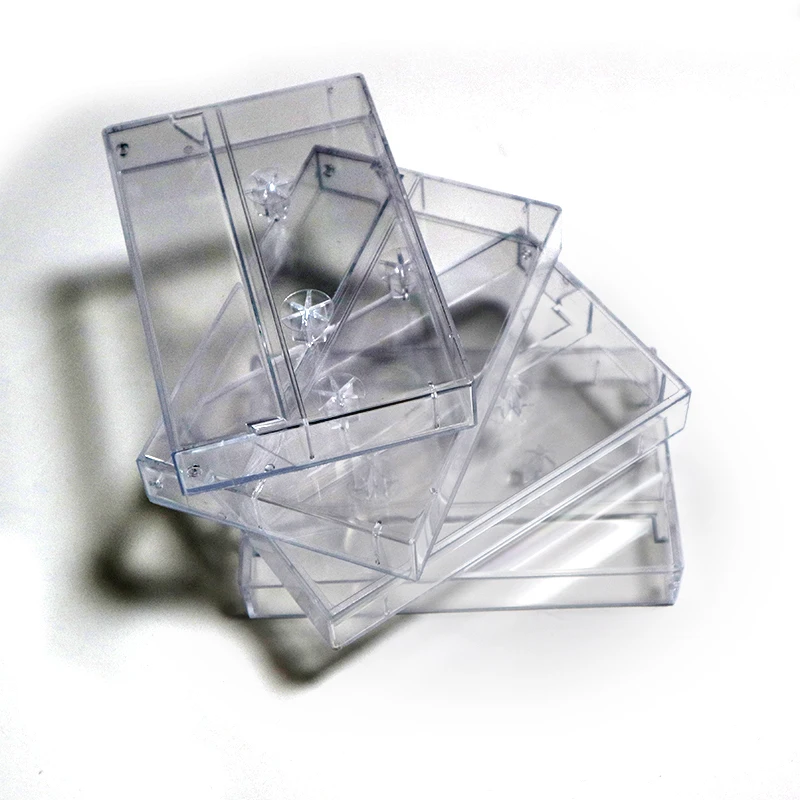 Clear  and Superior Quality Cassette Tape Outer Case  for Free Samples