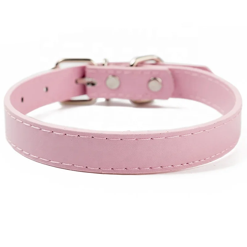 

Leather Dog Collar Super Soft Distressed Leather Premium Quality Modern Stylish Look Thick Leather Dog Collar