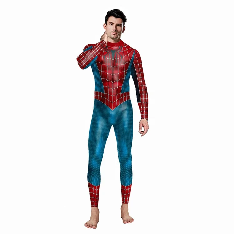 

Printed Cosplay Costume Halloween costume Cosplay Tights Bodysuit Superhero Spiderman costume adult