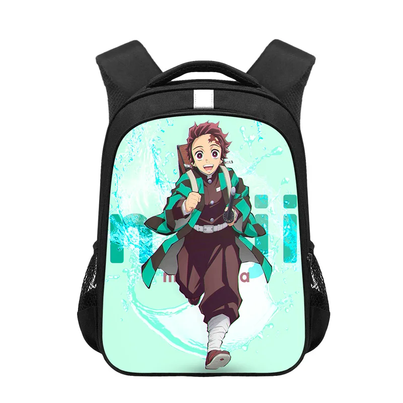 

37 Color Japanese Anime Demon Slayer Kimetsu Yaiba 3D Printing Backpack Student School Bag Cartoon Bag, 37colors