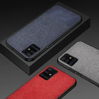 

wholesale suede ultra thin Fall proof soft cloth mobile case for samsung galaxy A51 A71 A91 s11 s11plus s11 lite s10 plus s9 s20