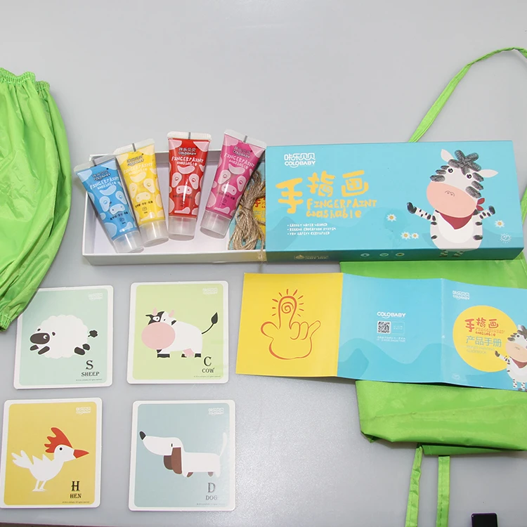 
High quality Non-Toxic kid finger paint at wholesale price 