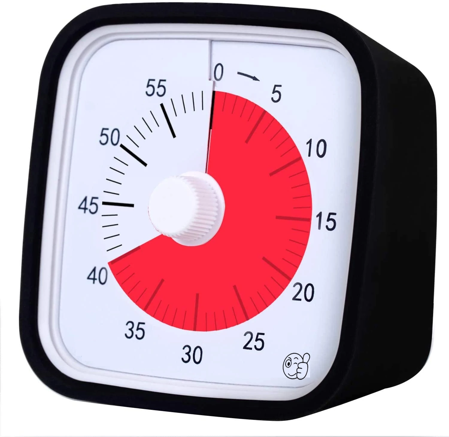 

60 Minute Visual Silent Analog Timer Time Management Tool for Classroom Meeting Countdown Clock cooking timer