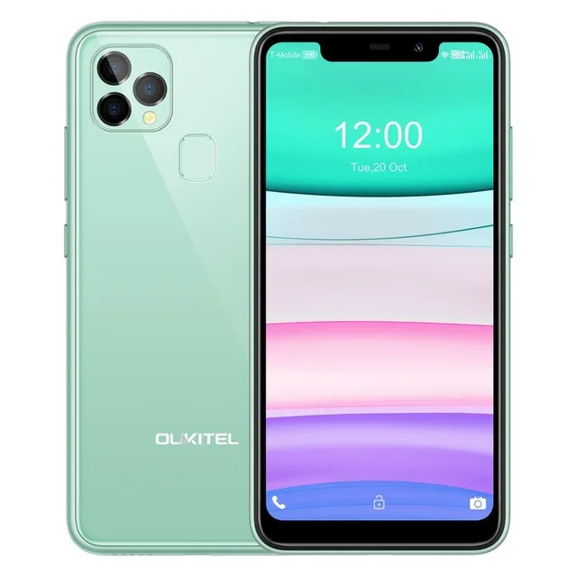 

OUKITEL C22 5.86'' 4GB/128GB Android 10 Smartphone with 2.5D Glass Cover 13MP Triple Camera Quad Core 4G Mobile Phone