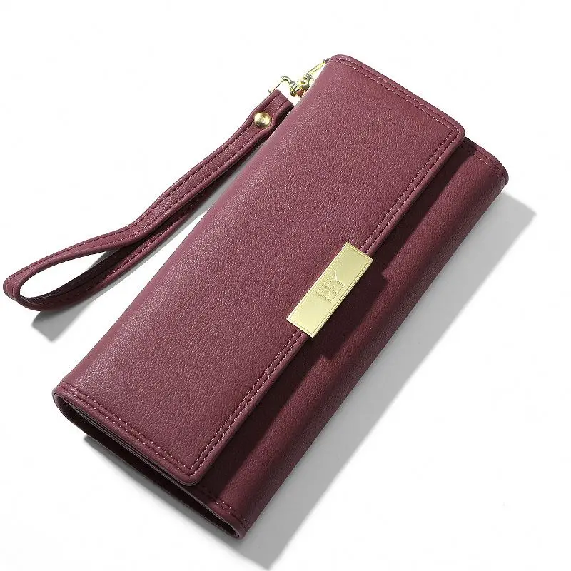 

AIYIYANG New Style Leather Ladies Short Wallets For Women Fashionable Clip Ladies Wallets High-Quality Classic, Multi