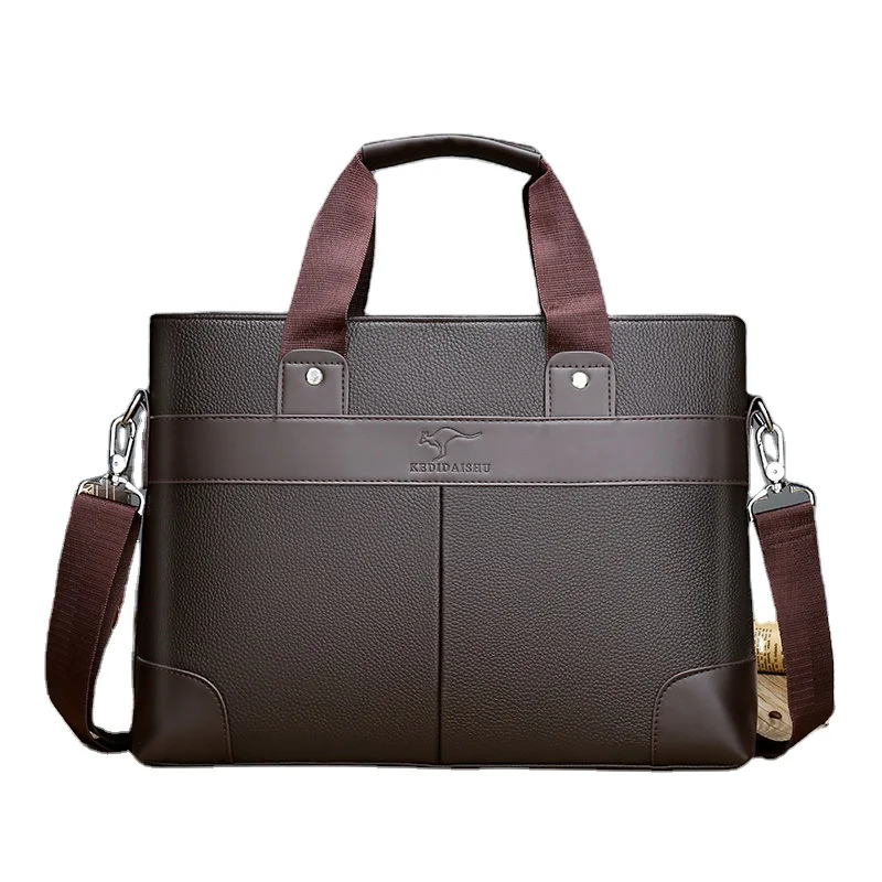 

2021 Best Selling Men's Business Wear Resistant Handbag Briefcase Laptop Bags, Customized color