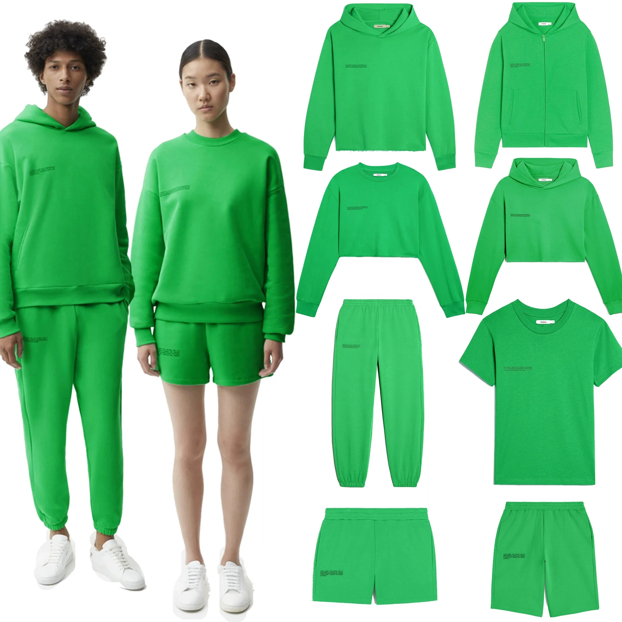 

2021 organic cotton summer custom clothes ladies outfits women 2 pieces jogger set women tracksuit set sweat suites