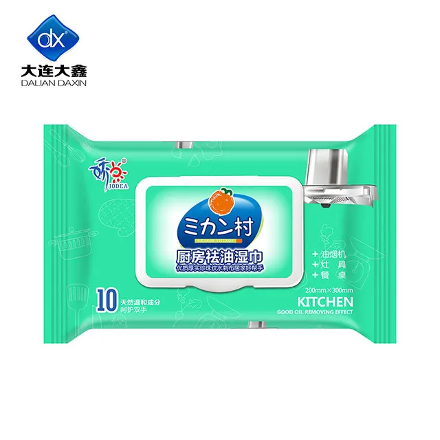 

Kitchen Wet Tissue Cleaning Wet Wipes, White color cleaning wet wipes
