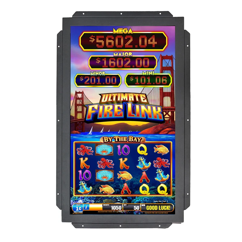 

Factory Price 43" Fire Link Infrared Touch Screen Display Monitor For Gaming USA Market Use