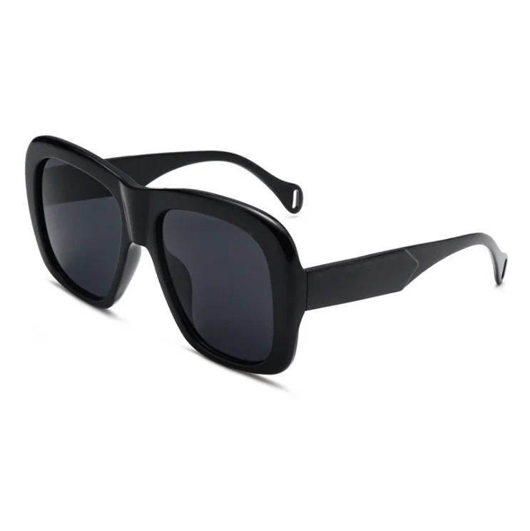 

2020 New Arrival Custom Logo Retro Big Square Oversized Women Men Designer Sunglasses