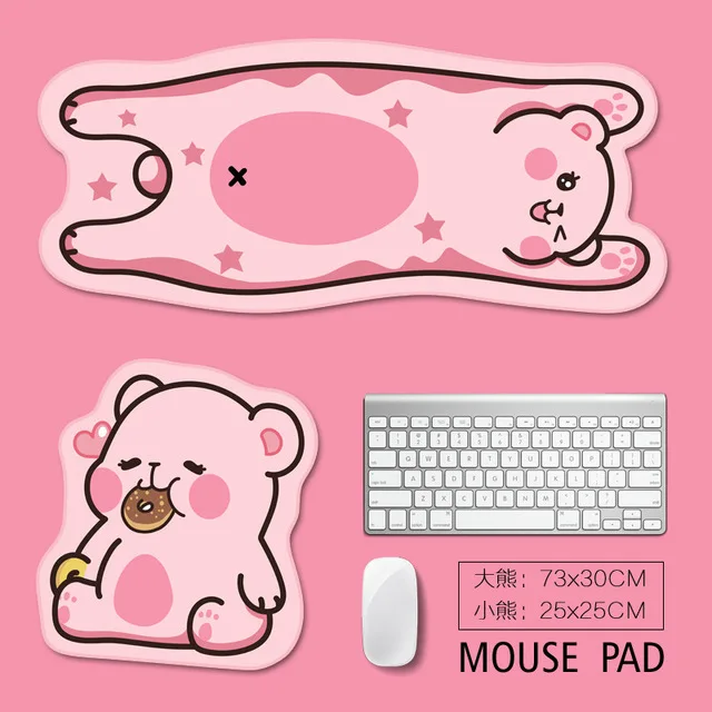 

Office mouse pad wholesale custom shaped mouse pad cartoon animal big gaming mouse pad, Customized colour