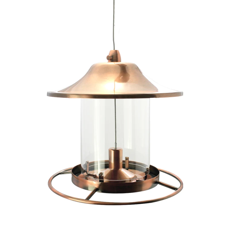 Round Metal Copper Hanging Garden Wholesale Automatic Squirrel