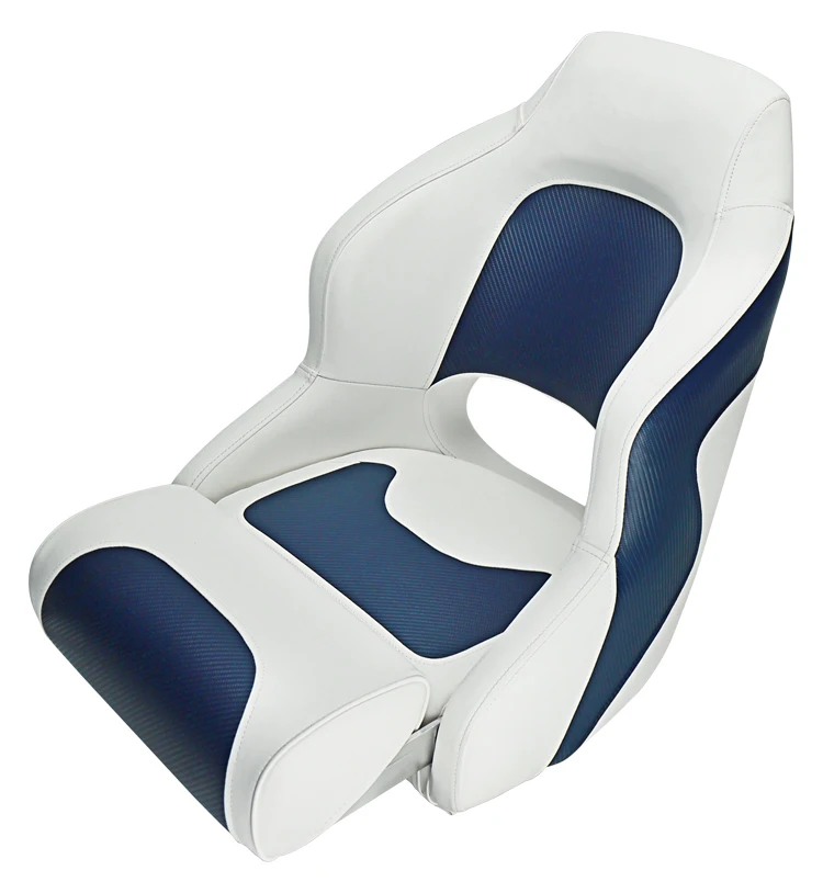 Homful Boat Captain Seat Marine Grade Vinyl Swivel Folding Luxury