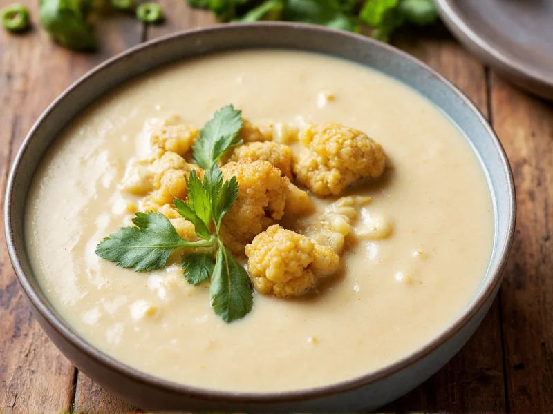 Perfect Vegan Cauliflower Soup Recipe & Guide