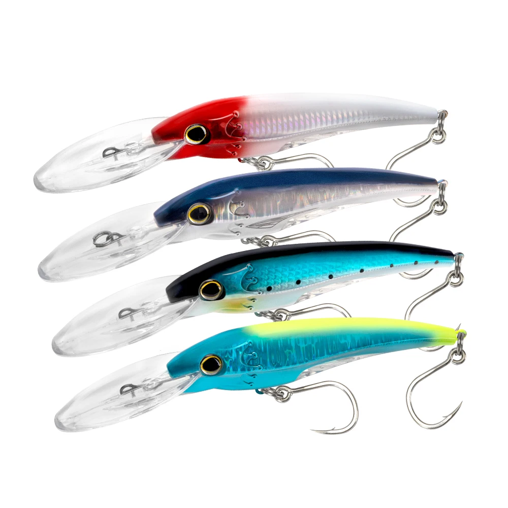 

HONOREAL Pesca 160mm 70g Bkk Hook Sinking Artificial Hard Bait Saltwater Deep Diving Trolling Minnow Fishing lures for Tuna GT