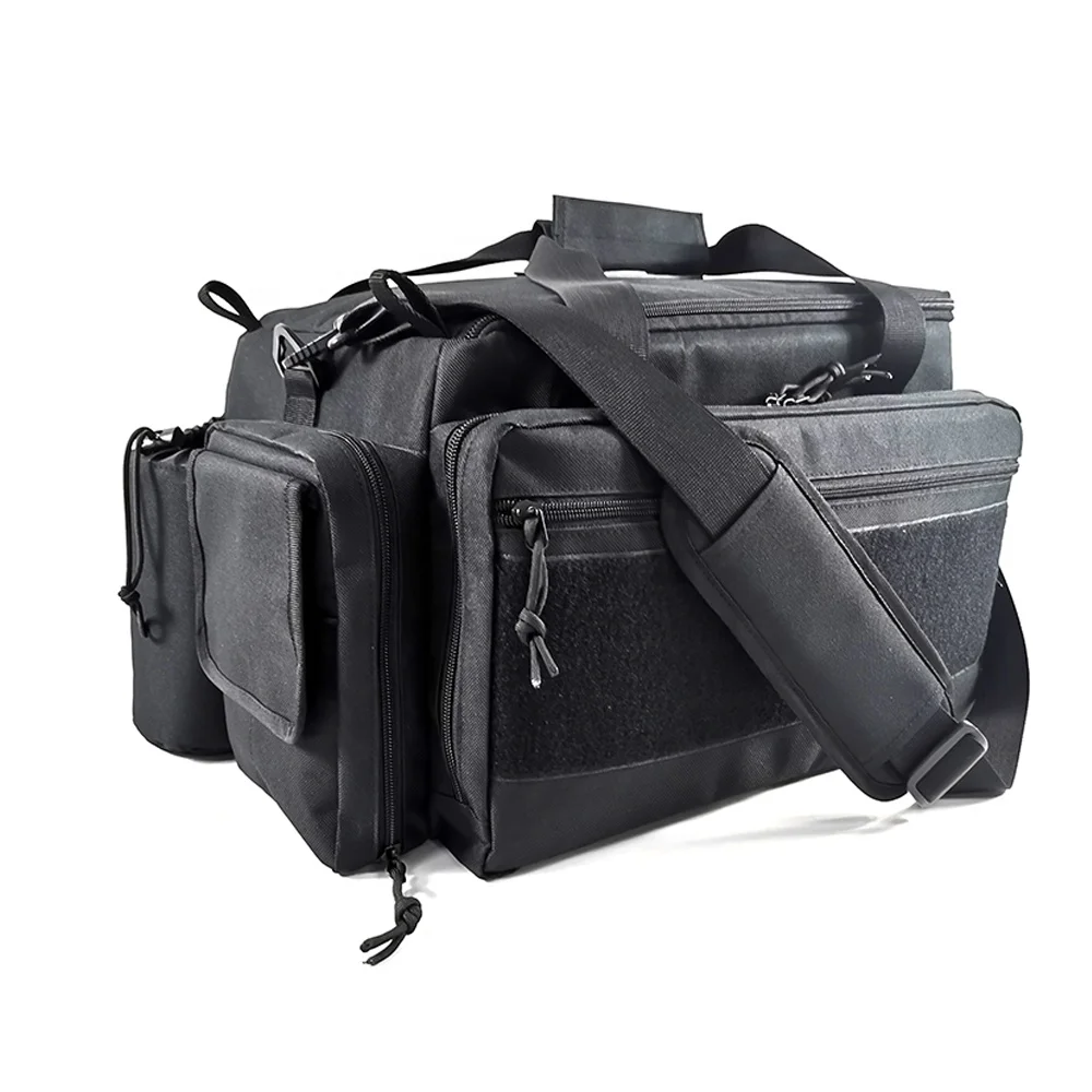 
15 inch Black Gun Bag Pistol Bag Tactical Gun Range Bag for hunting shooting range sports 