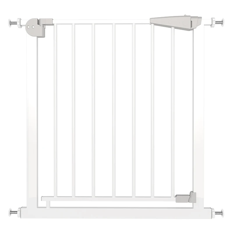 

Easy Fit Plus Deluxe Tall Extra High Pressure Fit Baby Safety Gate 76-82 cm, White Green And Gray Or Customize, Green/blue/white/grey/customize