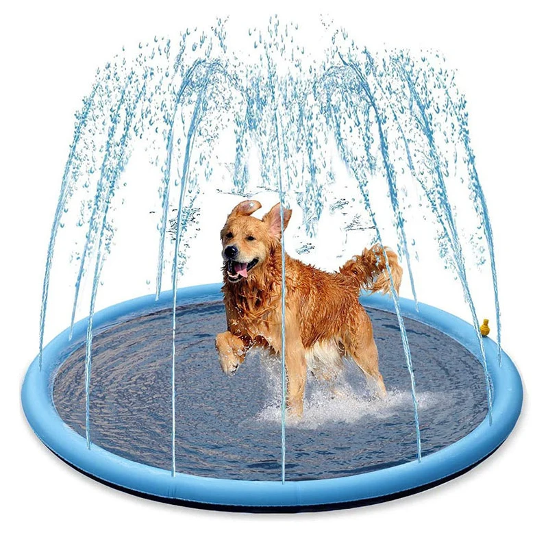 

Inflatable dog pool Pet Swimming Pool for children and dogs pet cooling mat