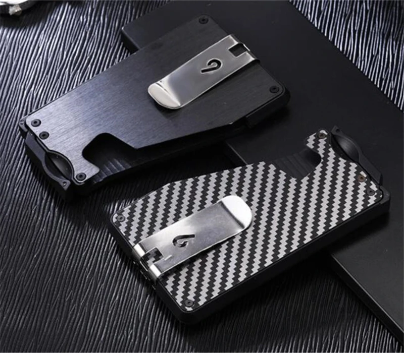 

Aluminum Front Pocket Card Holder Slim Wallet For RFID Wallet