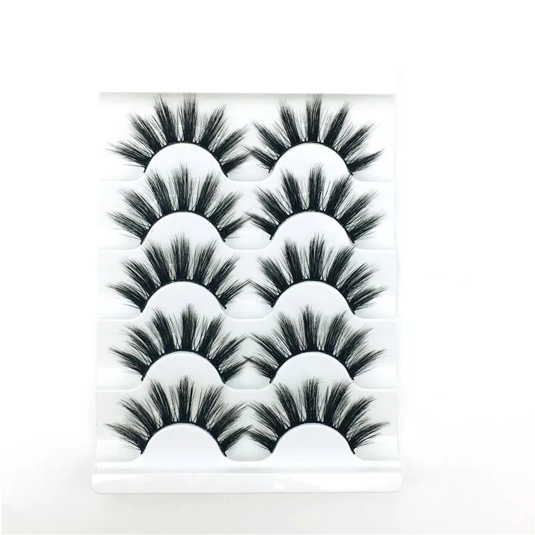 

100% handmade Private Label Eyelashes 3D Real Mink Eyelash, Natural black