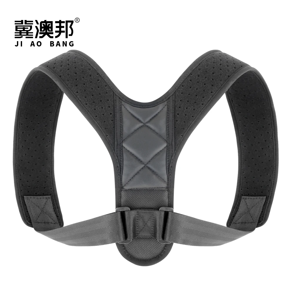 

Shoulder Support Posture Belt Back Brace Corrector Black Unisex